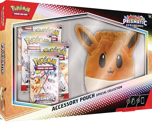 Pokemon TCG: Scarlet & Violet—Prismatic Evolutions Accessory Pouch Special Collection - 4
