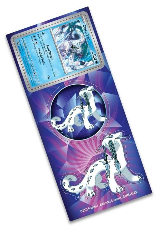 Pokemon Trading Card Game Knockout Collection - Includes Sticker Sheet, 2 Booster Packs and Foil Card (Chien-Pao) - 2