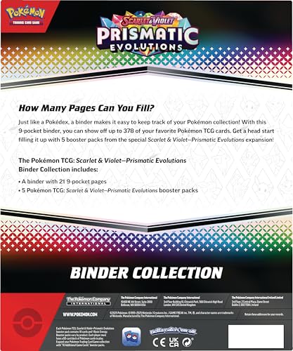 Pokemon TCG: Scarlet & Violet—Prismatic Evolutions Binder Collection - 3