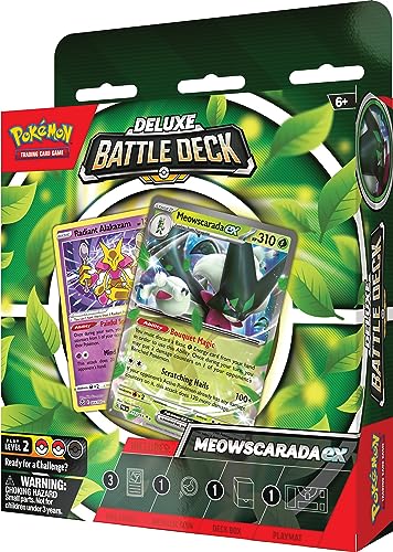 Pokémon TCG: Meowscarada ex Deluxe Battle Deck (Ready-to-Play 60-Card Deck & Accessories) - 4