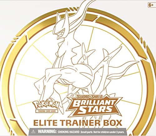 Pokemon TCG: Sword & Shield Brilliant Stars Elite Trainer Box - 8