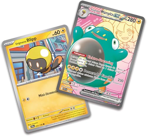 Pokémon - Trading Card Game: Premium Collection Enigmaras Wampitz-ex (1 Holographic Full Screen Promo Card, 6 Booster Packs & Plastic Stand) - 8