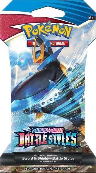 Pokémon Sword & Shield Battle Styles Sleeved Booster - 2