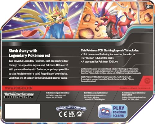 Pokémon TCG: Slashing Legends Tin - 4