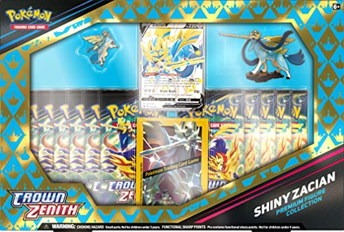 Pokemon Crown Zenith Shiny Zacian Premium Figure Collection - 5