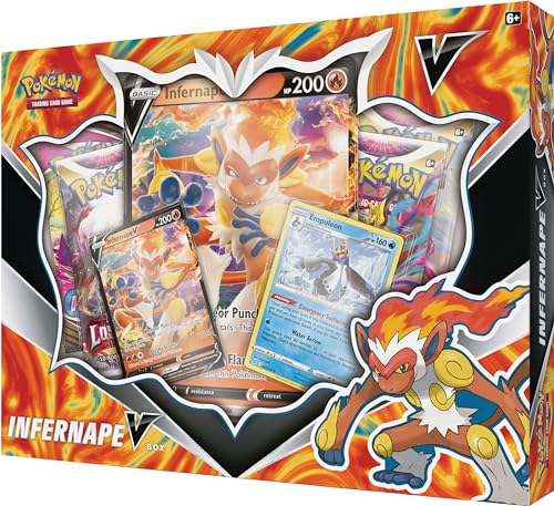 Pokemon Trading Cards: Infernape V Box - 6
