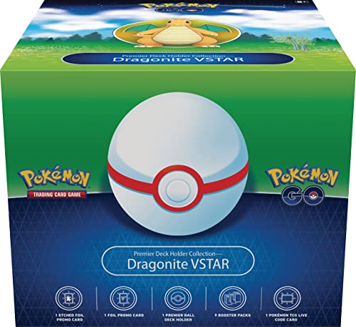 Pokemon TCG: Pokemon GO Premier Deck Holder Collection Dragonite VSTAR … - 4