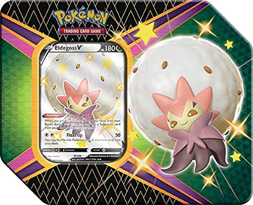 Pokémon TCG - Shining Fates - V Tin - Eldegoss V, Boltund V or Cramorant V (one at Random) - 5