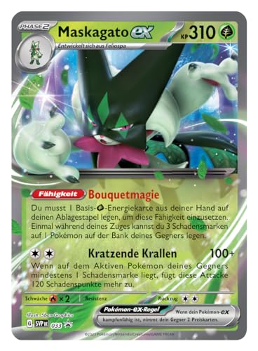 Pokémon - Trading Card Game: Tin-Box Paldea Partner: Maskagato-ex (1 Holographic Promo Card & 4 Booster Packs) - 3