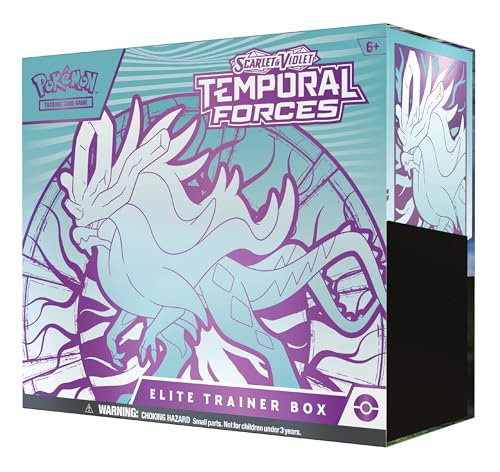 Pokemon TCG: Scarlet and Violet: Temporal Forces: Elite Trainer Box: Walking Wake - 5