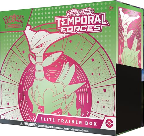 Pokemon TCG: Scarlet and Violet: Temporal Forces: Elite Trainer Box: Iron Leaves - 6