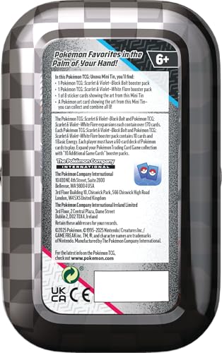 Pokémon TCG: Unova Mini Tin-Volcarona & Emolga - 5