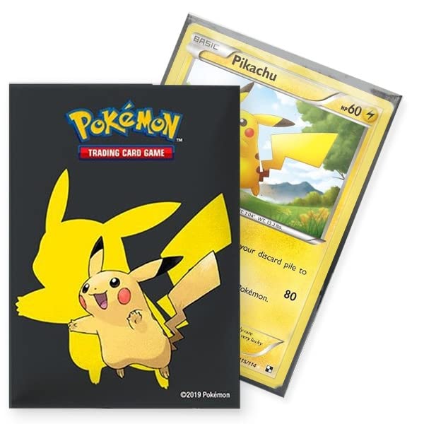 Ultra PRO - Pikachu Pokemon Card Protector Sleeves (65 ct.) - Protect Your Gaming Cards, Collectible Cards, and Trading Cards in Style with The Ultimate Card Protection Technology - 2