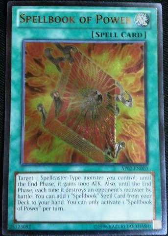 YU-GI-OH! - Spellbook of Power (AP02-EN003) - Astral Pack: Booster Two - Unlimited Edition - Ultimate Rare