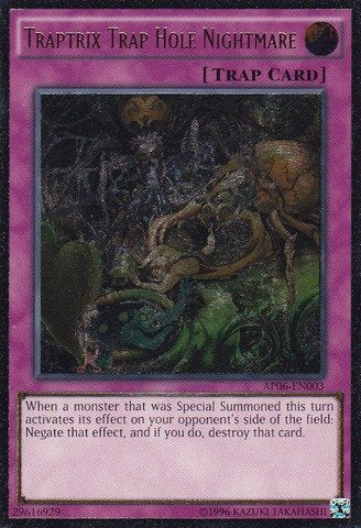 YU-GI-OH! - Traptrix Trap Hole Nightmare (AP06-EN003) - Astral Pack: Booster Six - Unlimited Edition - Ultimate Rare