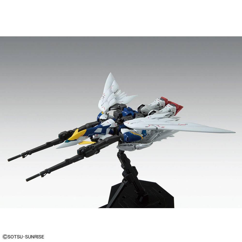 BANDAI Hobby EW-02 1/100 High Grade Endless Waltz Wing Gundam Zero Custom Model Kit - 7
