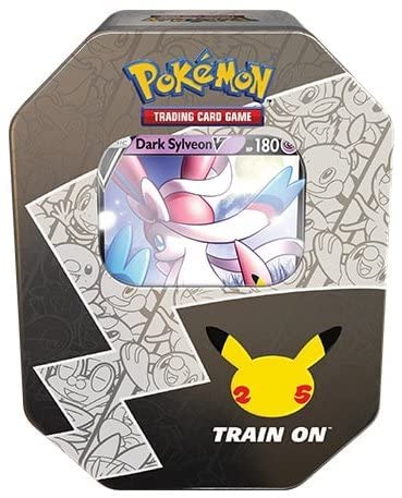Pokemon Celebrations Tin Sylveon V (25th Anniv) - 2