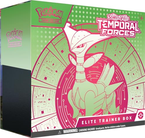 Pokemon TCG: SV5 Temporal Forces Elite Trainer Box - Iron Leaves - 4