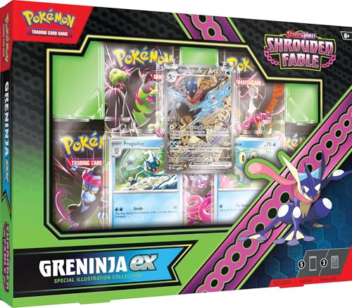 Pokémon TCG: Scarlet & Violet - Shrouded Fable Kingdra ex/Greninja ex Special Illustration Collection - 5