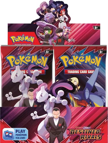 Pokemon TCG: Scarlet & Violet - Destined Rivals Booster Display Box - 36 Packs - 9