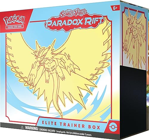POKEMON TCG: Scarlet and Violet: Paradox RIFT: Elite Trainer Box - Roaring Moon - 5
