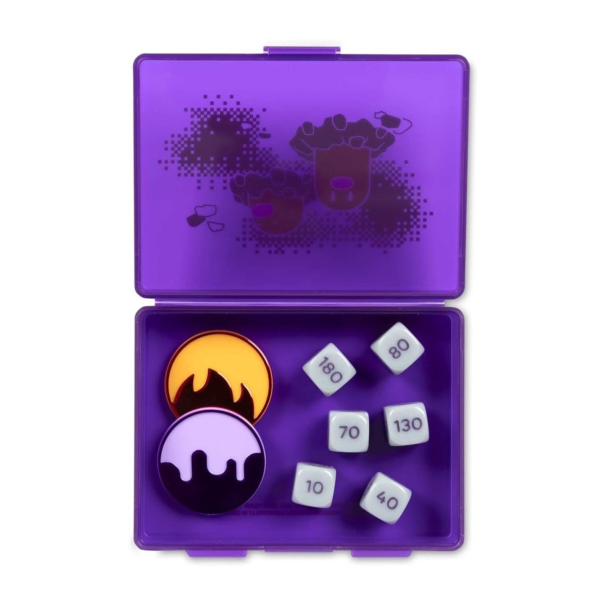 Pokémon Center: Pokémon TCG: Diglett's Cave Damage-Counter Dice & Condition Markers Set - 4
