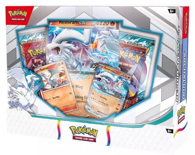 Pokemon TCG Trading Card Game Boxes Reshiram ex and Archaludon ex Box 2 Boxes, 4 Packs per Box and 2 Promo Cards with one Oversized Card - 3