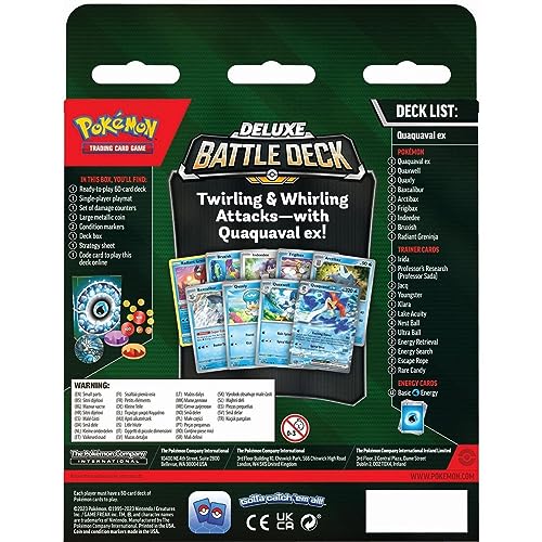 POKEMON TCG: DELUXE BATTLE DECK: Quaquaval - 4