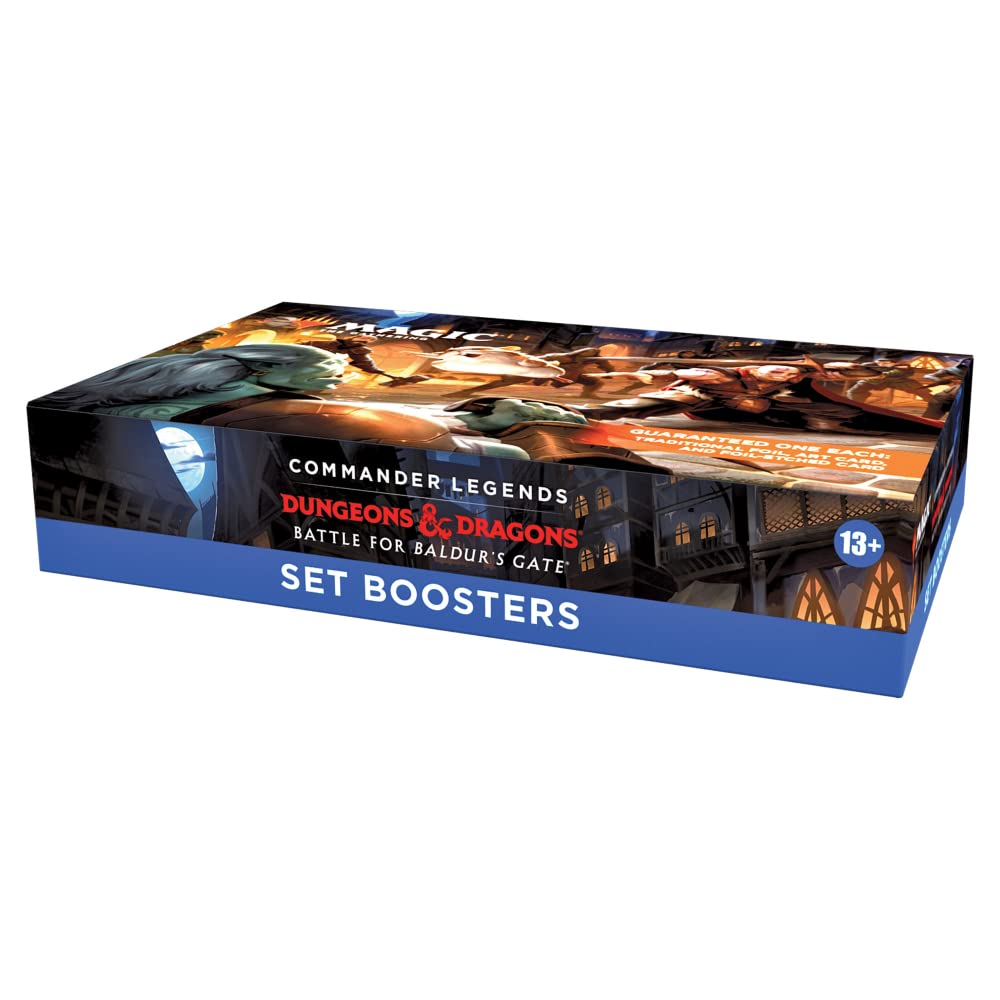 Magic: The Gathering Commander Legends: Battle for Baldur’s Gate Set Booster Box | 18 Packs (270 Magic Cards) - 7