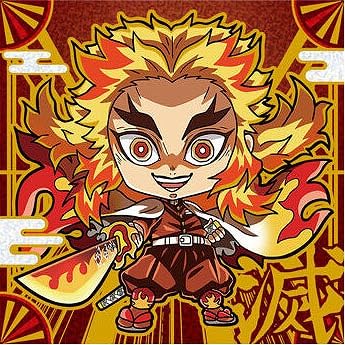 Nifurumeson Devil Blade Deformed Seal Wafer No. 10 [27. Anjuro Purgatori (Special Reprint Edition)] (Single Item) *Sticker only, Snacks not included