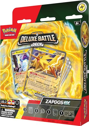 Pokémon TCG: Zapdos ex Deluxe Battle Deck (Ready-to-Play 60-Card Deck & Accessories) - 5
