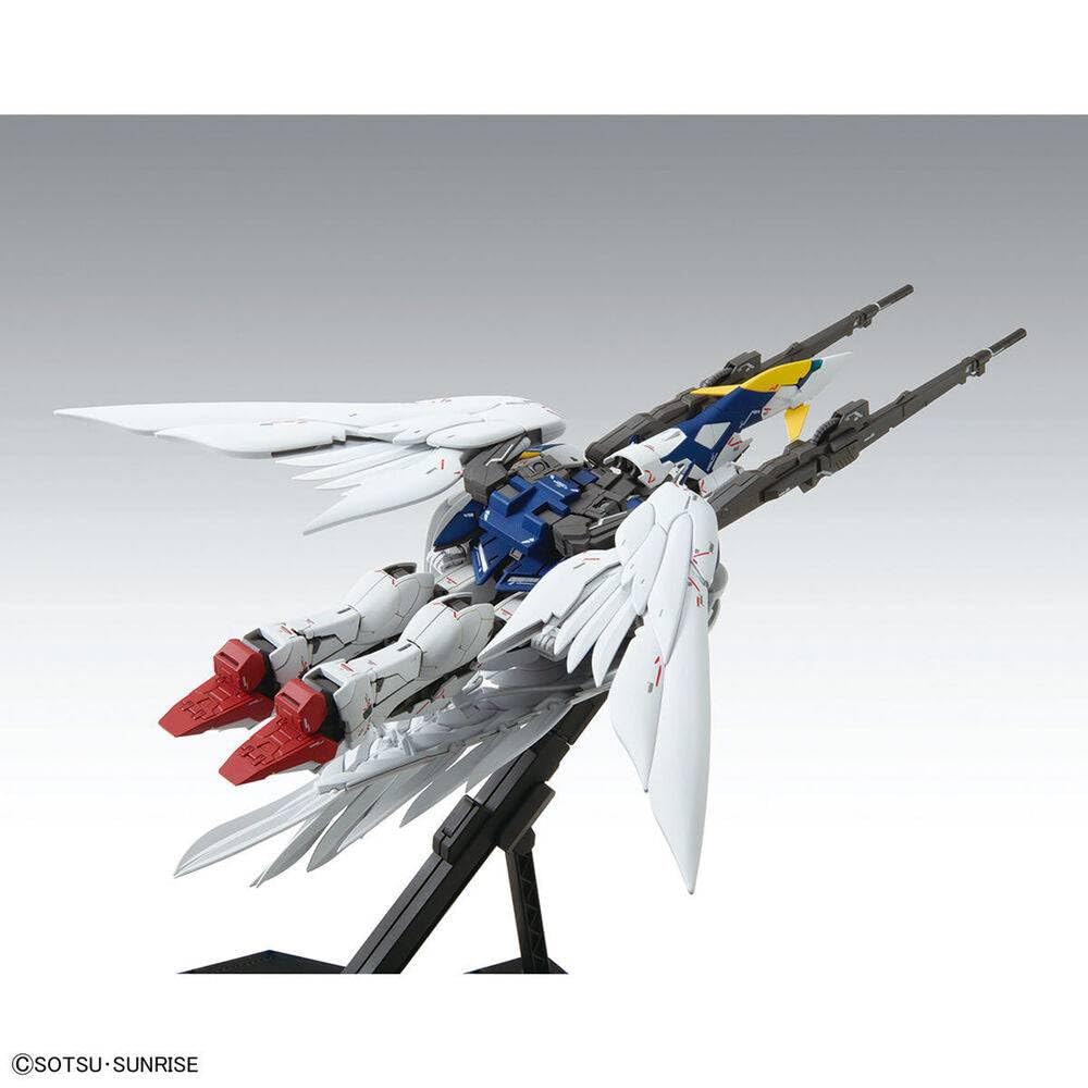 BANDAI Hobby EW-02 1/100 High Grade Endless Waltz Wing Gundam Zero Custom Model Kit - 5