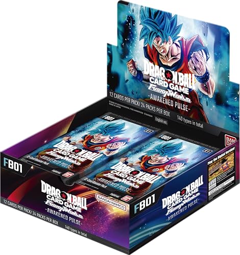 Bandai | Dragon Ball Super CG: Fusion World 01 - (FB01) | Trading Card Display | Ages 6+ | 2 Players | 30 Minutes Playing Time - 2