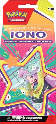 Pokemon Iono Premium Tournament Collection Box - 6