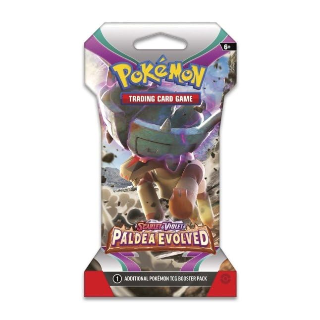 Pokemon TCG: Scarlet & Violet - Paldea Evolved Sleeved Booster Pack - 5