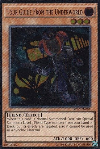 YU-GI-OH! - Tour Guide from The Underworld (AP06-EN001) - Astral Pack: Booster Six - Unlimited Edition - Ultimate Rare