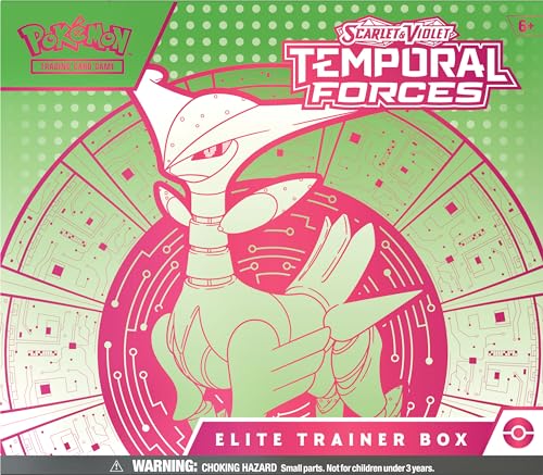 Pokemon TCG: Scarlet and Violet: Temporal Forces: Elite Trainer Box: Iron Leaves - 7