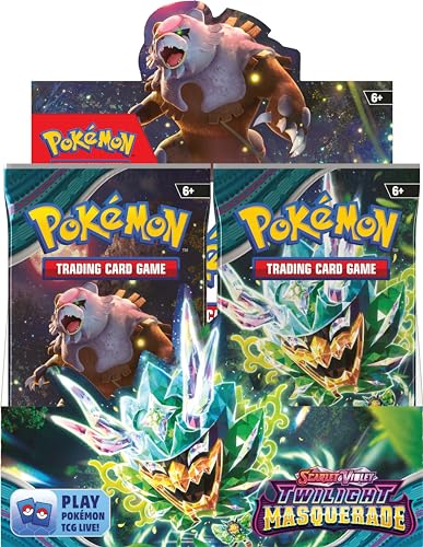 Pokémon TCG: Scarlet & Violet, Collectible Cards Twilight Masquerade Booster Display Box (36 Boosters) - 4
