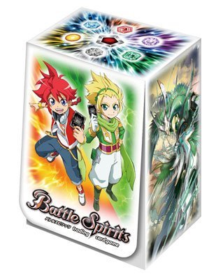 Battle Spirits Double Drive Official Card Deck Case Box White Twelve God King Hen Pocket Gift Bandai (Stores up to 50 Cards)