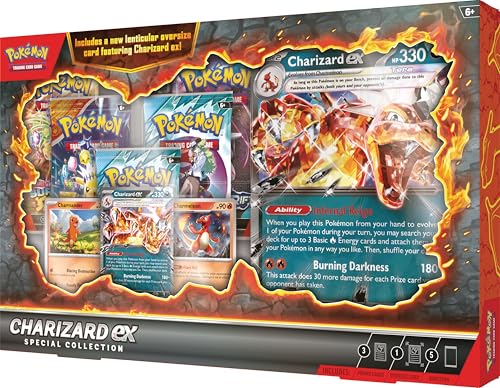 Pokemon TCG: Charizard ex Special Collection - 5 Packs, Promos - 4