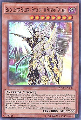 Yu-Gi-Oh! - Black Luster Soldier - Envoy of the Evening Twilight (AP08-EN008) - Astral Pack: Booster Eight - Unlimited Edition - Super Rare by Yu-Gi-Oh!