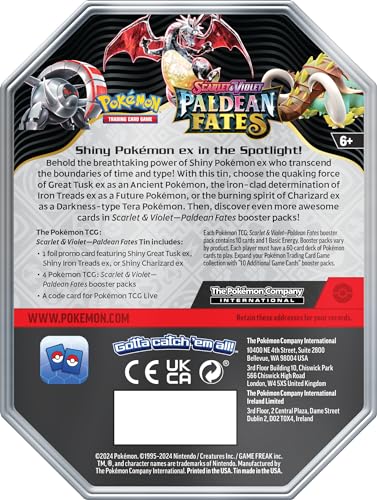 POKEMON TCG: Scarlet and Violet: PALDEAN Fates: TIN - Shiny Charizard - 2