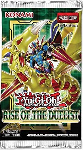 YuGiOh Rise of The Duelist Booster Pack