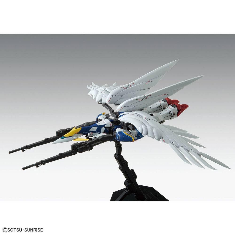 BANDAI Hobby EW-02 1/100 High Grade Endless Waltz Wing Gundam Zero Custom Model Kit - 8
