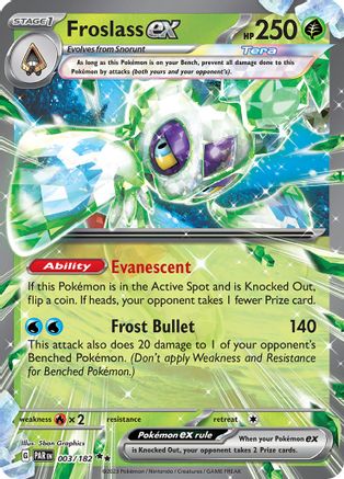 Froslass ex - 003/182 (003/182) [SV04] Pokemon - Paradox Rift - Single Cards