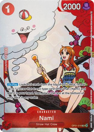Nami (Gift Collection 2023) (OP01-016) - One Piece Promotion Cards - Single Cards
