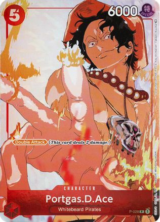 Portgas.D.Ace (Gift Collection 2023) (P-028) - One Piece Promotion Cards - Single Cards