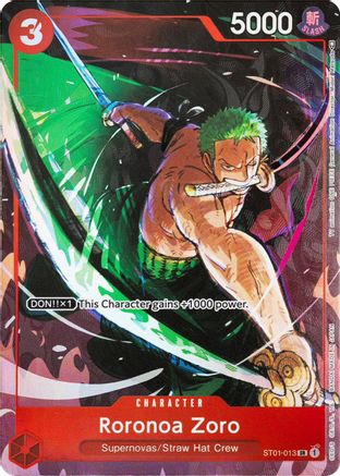 Roronoa Zoro (Gift Collection 2023) (ST01-013) - One Piece Promotion Cards - Single Cards