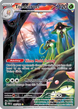 Toedscruel - 185/182 (185/182) [SV04] Pokemon - Paradox Rift - Single Cards
