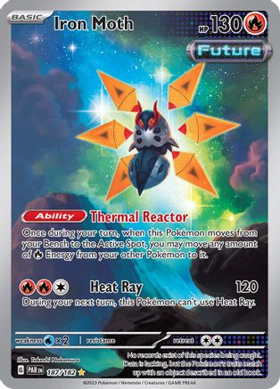 Iron Moth - 187/182 (187/182) [SV04] Pokemon - Paradox Rift - Single Cards